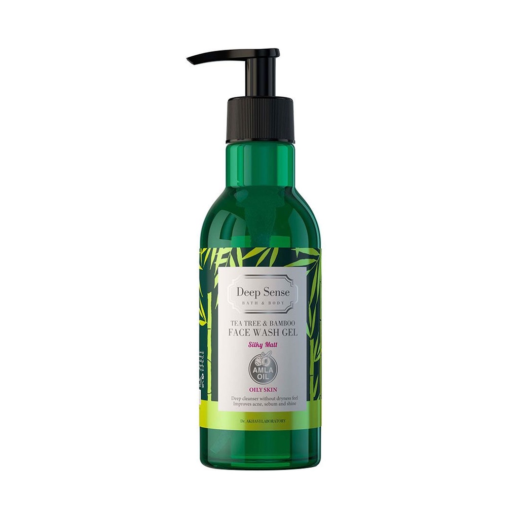 [COS-00195] DEEP SENSE - BAMBOO TEA TREE FACE WASH 250 ML