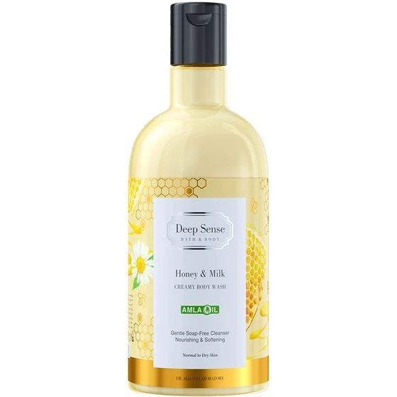 [COS-00197] DEEP SENSE - HONEY MILK BODY WASH 400 ML